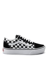 Vans Tenisówki Old Skool Platfor VN0A3B3UHRK1 Czarny. Kolor: czarny. Materiał: materiał