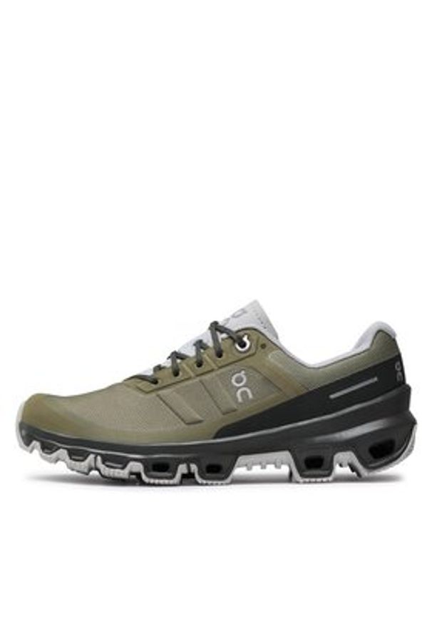 On Buty do biegania Cloudventure 3298267 Zielony. Kolor: zielony. Materiał: materiał
