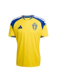 Adidas - Koszulka Sweden 26 Home. Kolor: żółty. Technologia: ClimaCool (Adidas). Sport: piłka nożna #1