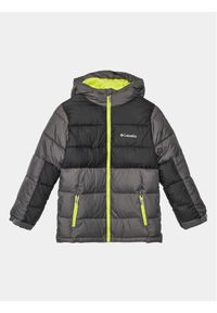 columbia - Columbia Kurtka zimowa Pike Lake™ II Hooded Jacket Szary Regular Fit. Kolor: szary. Materiał: syntetyk. Sezon: zima