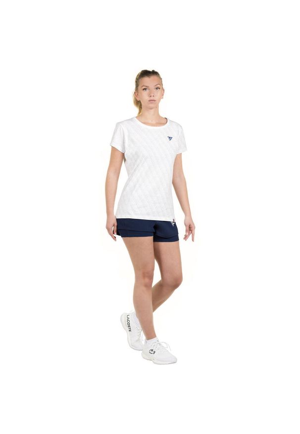 TECNIFIBRE - Koszulka damska Tecnifibre Graphic Tee. Kolor: biały. Sport: tenis