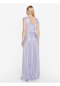 Kontatto Sukienka wieczorowa M1419 Fioletowy Regular Fit. Kolor: fioletowy. Materiał: syntetyk. Styl: wizytowy #2