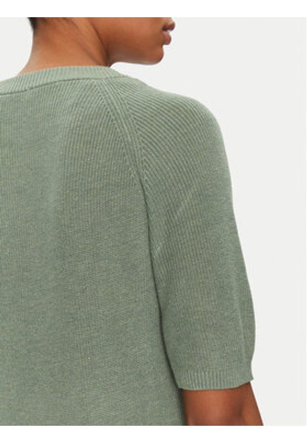only - ONLY Sweter Lecia 15339541 Zielony Regular Fit. Kolor: zielony. Materiał: wiskoza