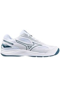 Buty siatkarskie damskie Mizuno Cyclone Speed 4. Zapięcie: sznurówki. Kolor: niebieski, wielokolorowy. Materiał: materiał, tkanina, syntetyk. Szerokość cholewki: normalna #1