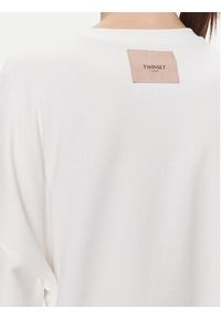 TwinSet - TWINSET Bluza 241TP2673 Biały Loose Fit. Kolor: biały. Materiał: bawełna #5