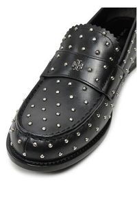 Tory Burch Lordsy Studded Classic Loafer 159881 Czarny. Kolor: czarny. Materiał: skóra #5