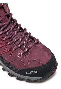 CMP Trekkingi Rigel Mid Wmn Trekking Shoes Wp 3Q12946 Bordowy. Kolor: czerwony. Materiał: skóra, zamsz #4