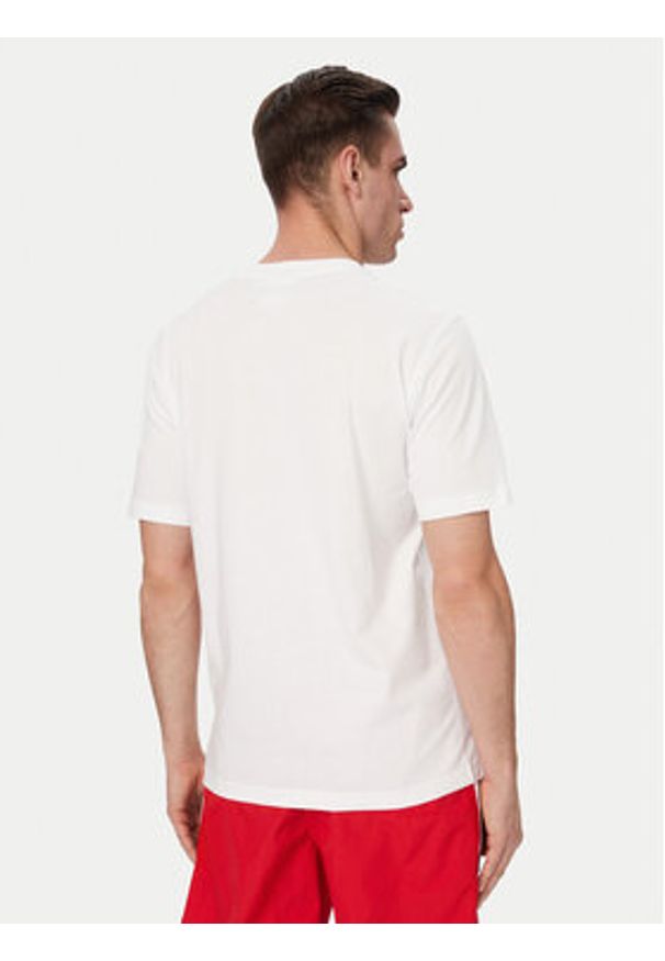 Adidas - adidas T-Shirt Trefoil Essentials JI8544 Biały Regular Fit. Kolor: biały. Materiał: bawełna