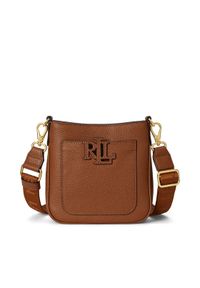 Lauren Ralph Lauren - LAUREN RALPH LAUREN Torebka 431982184001 Brązowy. Kolor: brązowy. Materiał: skórzane #1
