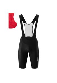 GONSO - Spodenki na szelkach Gonso Sitivo. Kolor: czarny, niebieski, wielokolorowy. Sport: kolarstwo #1
