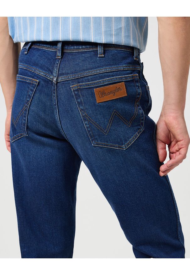 Wrangler - WRANGLER MĘSKIE SPODNIE JEANSOWE TEXAS SOUL 112350654 W121017997