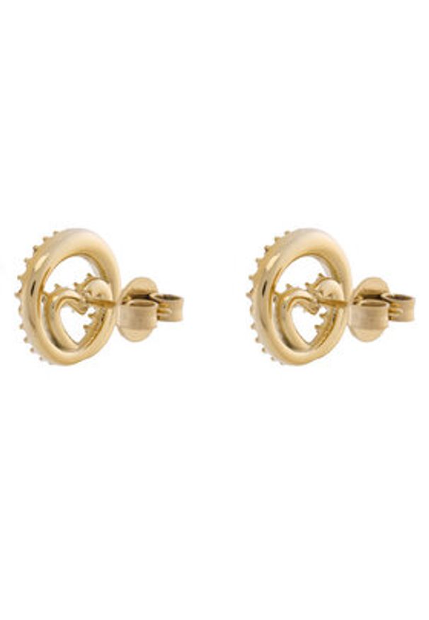 Guess Kolczyki JUBE05 528JW Złoty. Materiał: metalowe. Kolor: złoty