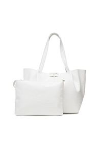 Torebka Patrizia Pepe - 8B8895/L030-W303 White Croco. Kolor: biały. Materiał: skórzane. Styl: klasyczny #1