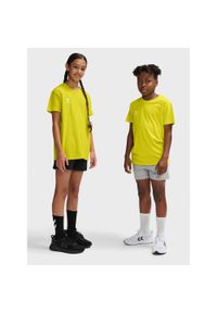 Koszulka dla dzieci Hummel Go 2.0. Kolor: żółty. Materiał: dzianina. Sport: piłka nożna #1