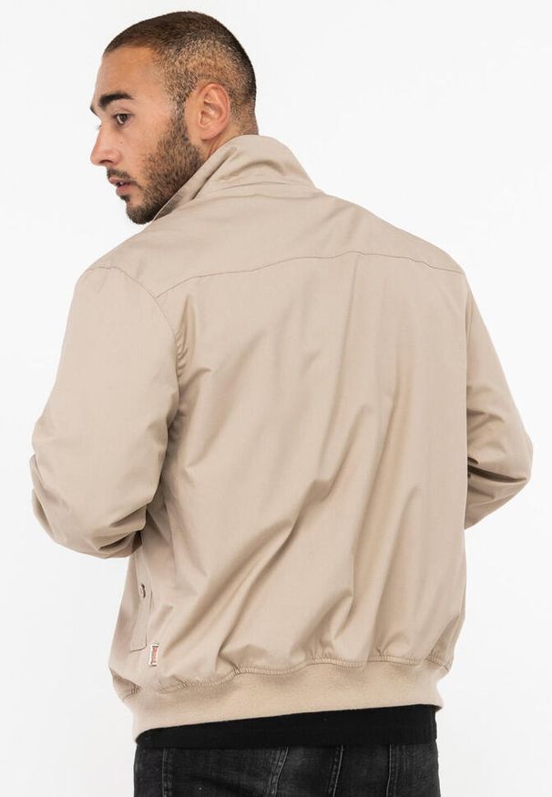 Kurtka z dresu Lonsdale Classic. Kolor: wielokolorowy, czarny, beżowy. Materiał: dresówka. Sport: turystyka piesza