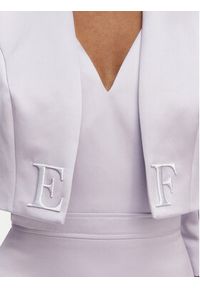 Elisabetta Franchi Sukienka koktajlowa TB-001-61E2-V550 Fioletowy Regular Fit. Kolor: fioletowy. Materiał: syntetyk. Styl: wizytowy #5