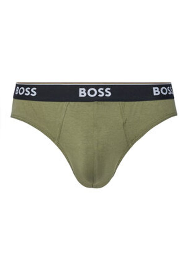 BOSS Komplet 3 par slipów 50531681 Kolorowy. Materiał: bawełna. Wzór: kolorowy