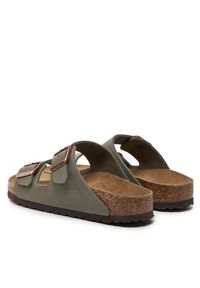 Birkenstock Klapki Arizona Bs 0151213 Szary. Kolor: szary. Materiał: skóra