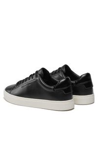 Calvin Klein Sneakersy Clean Cupsole Lace Up HW0HW01863 Czarny. Kolor: czarny. Materiał: skóra