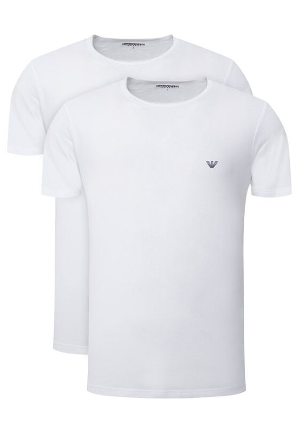 Emporio Armani Underwear Komplet t-shirtów EM000391 AF14132 M0082 Biały. Kolor: biały. Materiał: bawełna