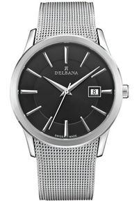 DELBANA - Zegarek męski Delbana 41701.626.6.031 srebrny. Kolor: srebrny #1