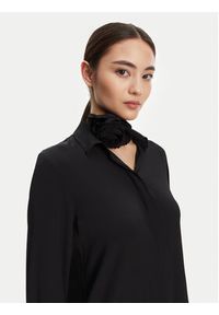 Marella Koszula Cabiria 2523116071 Czarny Regular Fit. Kolor: czarny. Materiał: jedwab, syntetyk #4