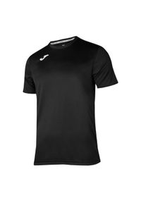 Joma - Męska Koszulka Piłkarska Combi. Kolor: czarny. Sport: piłka nożna