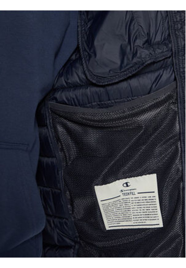 Champion Kurtka zimowa 220340 Granatowy Regular Fit. Kolor: niebieski. Materiał: syntetyk. Sezon: zima