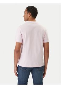 Calvin Klein Jeans T-Shirt Hero Monologo LV04RB862G Różowy Regular Fit. Kolor: różowy. Materiał: bawełna #2