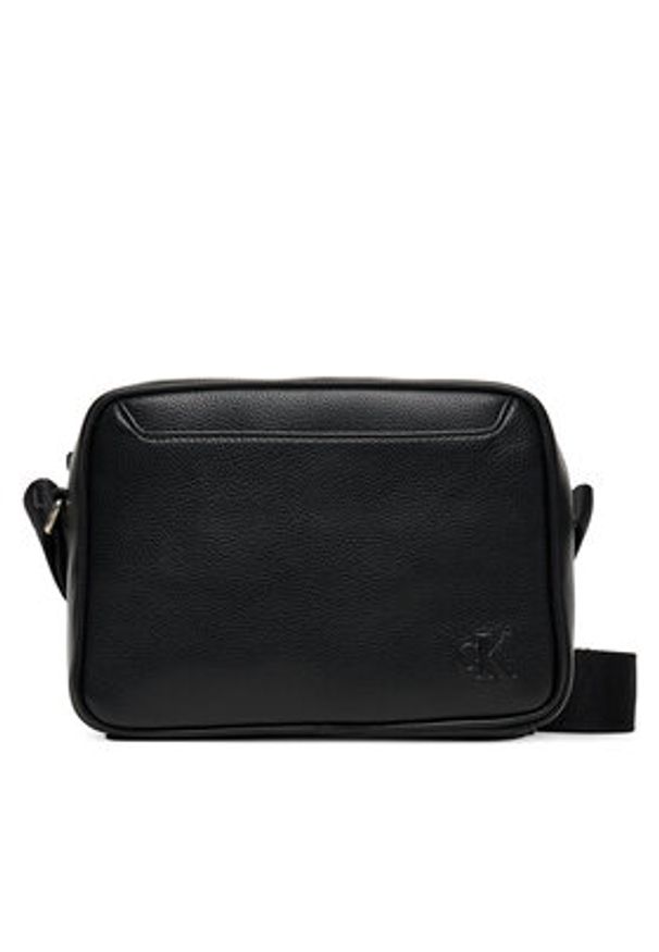 Calvin Klein Saszetka Cargo Camera Bag LV04D3129G Czarny. Kolor: czarny. Materiał: skóra