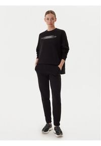 EA7 Emporio Armani Dres 7W000670 AF13151 UC001 Czarny Regular Fit. Kolor: czarny. Materiał: syntetyk, bawełna