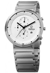 OBAKU - Zegarek męski Obaku Denmark V147GCWSC1 srebrny. Kolor: srebrny #1