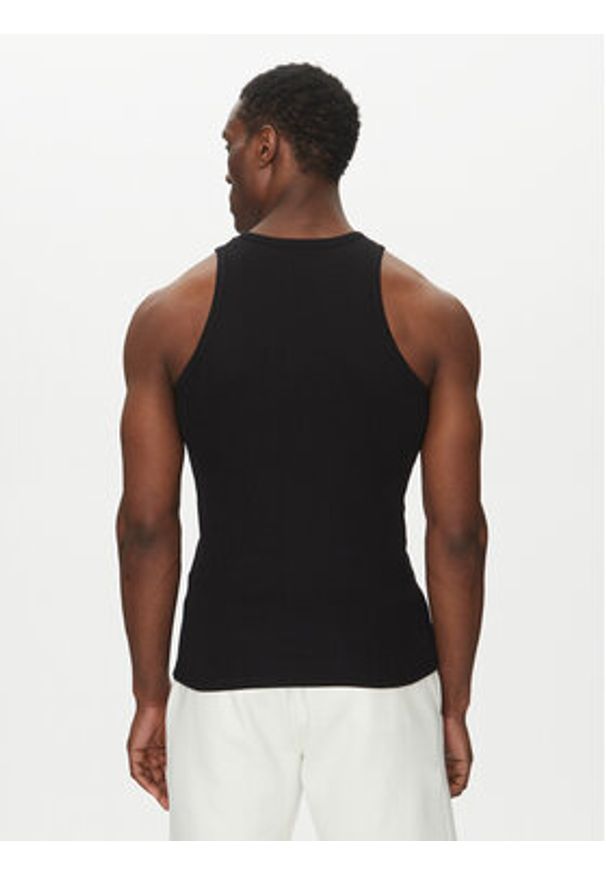 Karl Kani Tank top Essential 60310019 Czarny Slim Fit. Kolor: czarny. Materiał: bawełna
