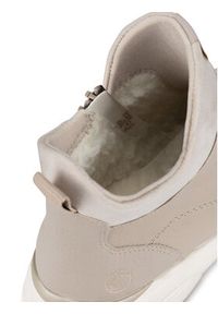 Remonte Trzewiki D6679-60 Beżowy. Kolor: beżowy. Materiał: skóra #7