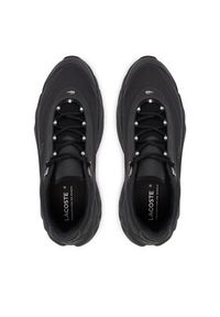 Lacoste Sneakersy Spinor Premium 50SMA0165 Czarny. Kolor: czarny. Materiał: materiał #4