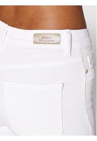 only - ONLY Jeansy Blush 15155438 Biały Skinny Fit. Kolor: biały