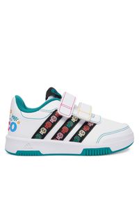 Adidas - Sneakersy adidas. Kolor: biały. Wzór: motyw z bajki