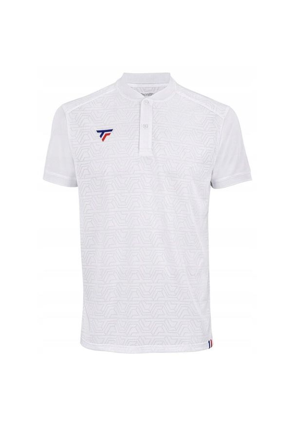 TECNIFIBRE - Koszulka polo tenisowa dziecięca Tecnifibre Team. Typ kołnierza: polo. Kolor: biały. Sport: tenis