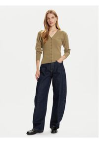 Vero Moda Kardigan Saba 10334777 Zielony Regular Fit. Kolor: zielony. Materiał: syntetyk #4
