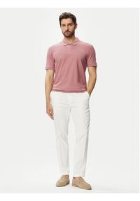 JOOP! Polo Jj-Tibaris 30103411 Różowy ciemny Regular Fit. Typ kołnierza: polo. Kolor: różowy. Materiał: bawełna #4