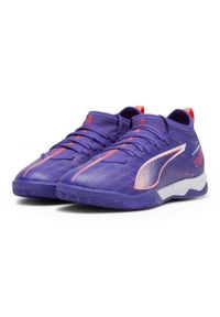 Puma - Buty piłkarskie dziecięce PUMA Ultra 5 Match It + Mid Jr. Kolor: niebieski. Sport: piłka nożna