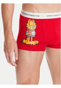 United Colors of Benetton - United Colors Of Benetton Bokserki 32IM2X017 Czerwony. Kolor: czerwony. Materiał: bawełna #7