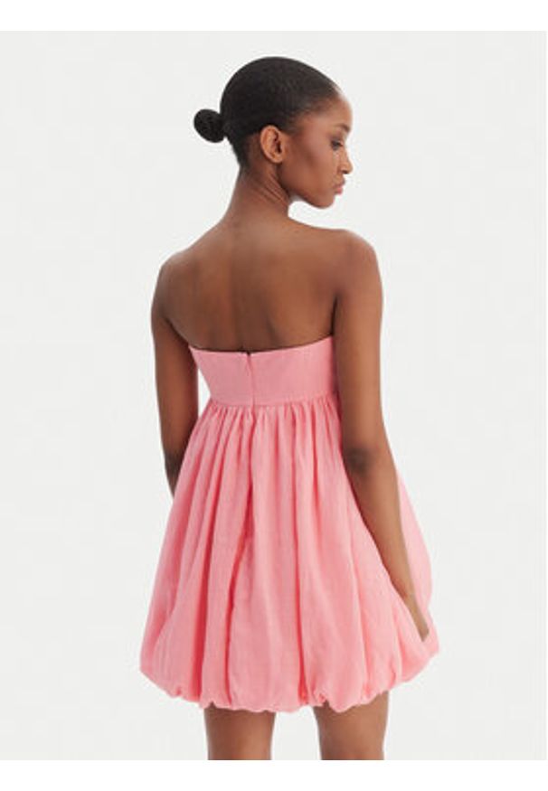 BARDOT - Bardot Sukienka letnia 60006DB Różowy Regular Fit. Kolor: różowy. Sezon: lato