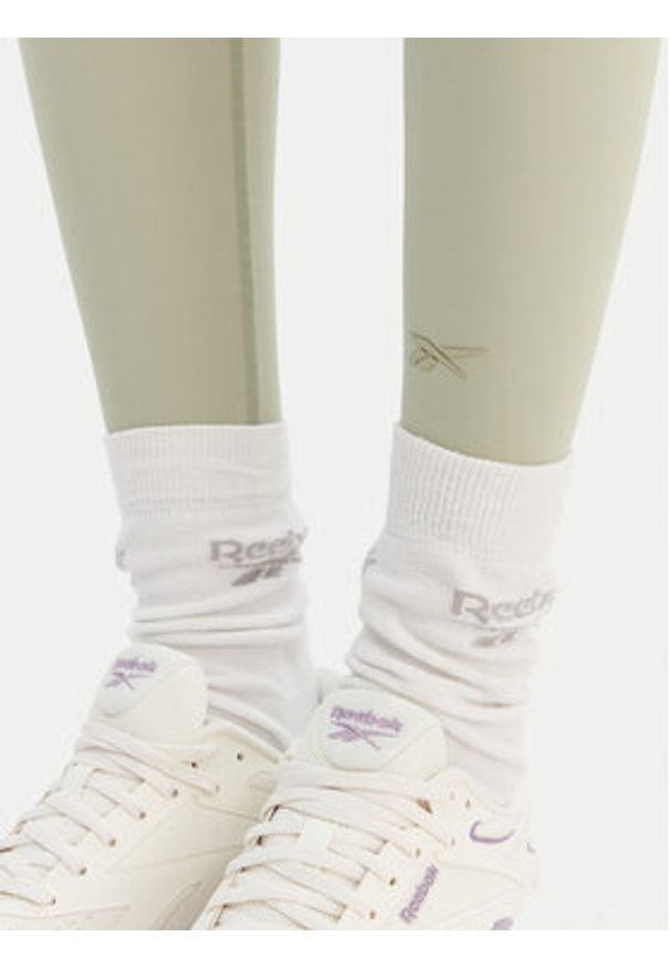 Reebok Legginsy Reebok x Ewa Chodakowska Zuzka RK25619CCW Zielony Slim Fit. Kolor: zielony. Materiał: syntetyk