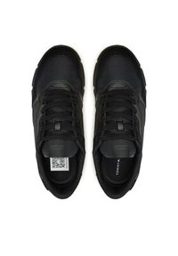 TOMMY HILFIGER - Tommy Hilfiger Sneakersy Faston FM0FM05218 Czarny. Kolor: czarny. Materiał: skóra, zamsz #6
