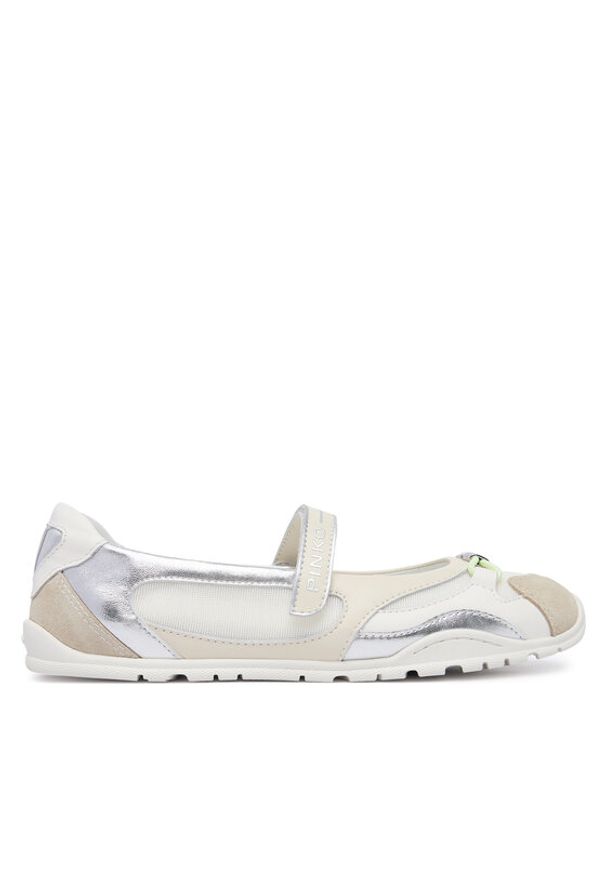 Pinko - PINKO Baleriny SS0187 P020 Beżowy jasny. Kolor: beżowy. Materiał: skóra