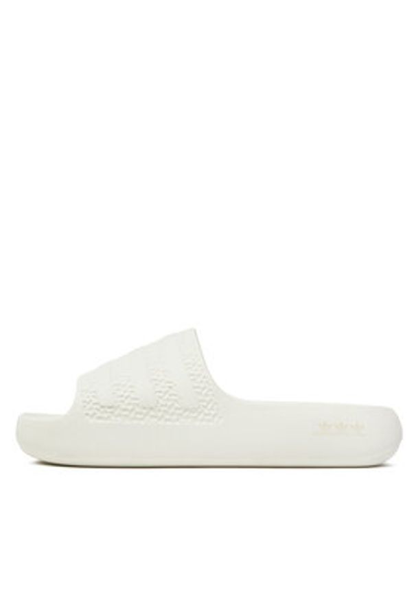 Adidas - adidas Klapki Adilette Ayoon GV9536 Biały. Kolor: biały. Materiał: syntetyk