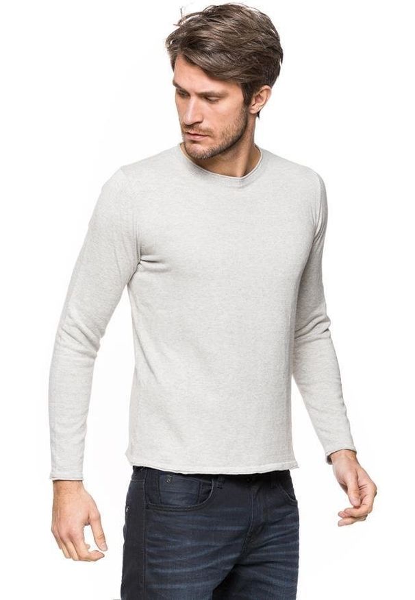 Tom Tailor - MĘSKI SWETER TOM TAILOR CABLE CREW-NECK SWEATER. Okazja: na co dzień. Styl: klasyczny, elegancki, casual