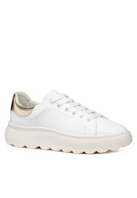 Geox Sneakersy D Spherica Ec4.1 D45TCD 085BN C1327 Biały. Kolor: biały. Materiał: skóra #3