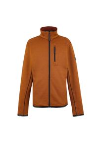 Polar zapinany na zamek błyskawiczny Regatta Orsan. Kolor: pomarańczowy. Materiał: polar. Sport: turystyka piesza #1